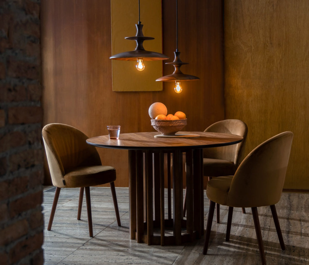 Ronde designtafel Dutchbone Barlet