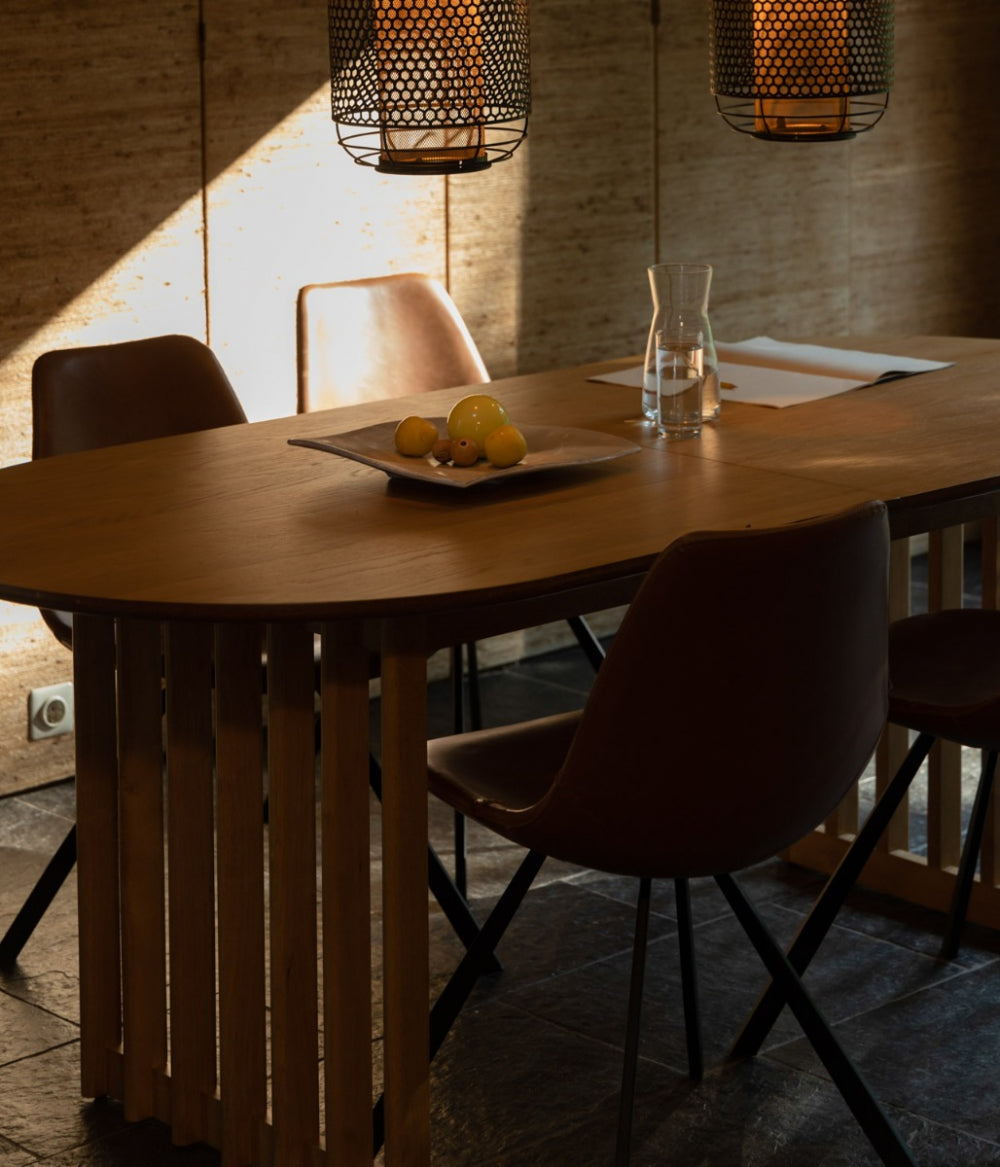 Designtafel Dutchbone Barlet uitschuifbaar