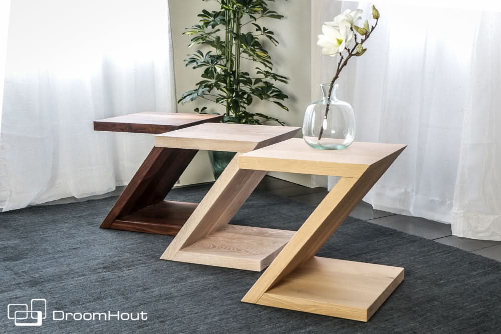 Bijzettafel DroomHout Madrid - Dutch Design Tables
