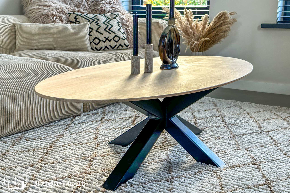 Salontafel DroomHout Caffè Latte - Dutch Design Tables