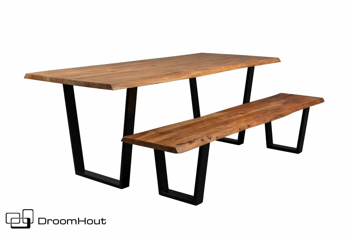 Eettafel Dutchbone Aka (ook met eetkamerbank) - Dutch Design Tables
