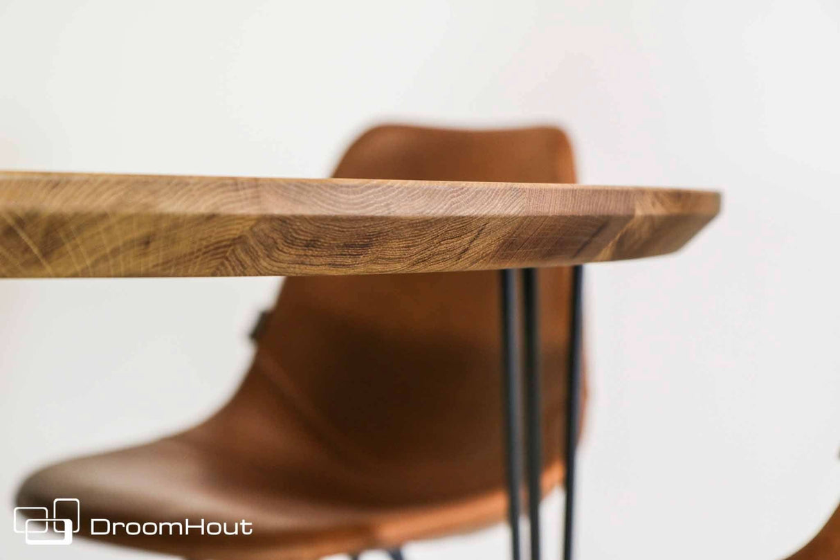 Ronde eettafel DroomHout Forcina - Dutch Design Tables