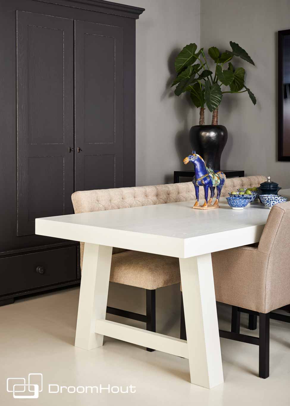 Tafel eiken Keijser&Co Big Top recht model - Dutch Design Tables