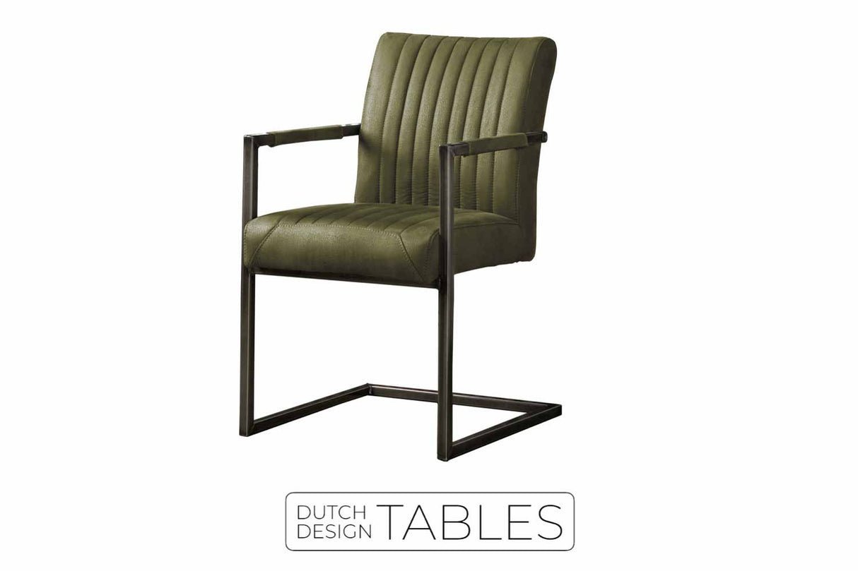Stoel Tower Living Ferro met armleuning Dutch Design Tables