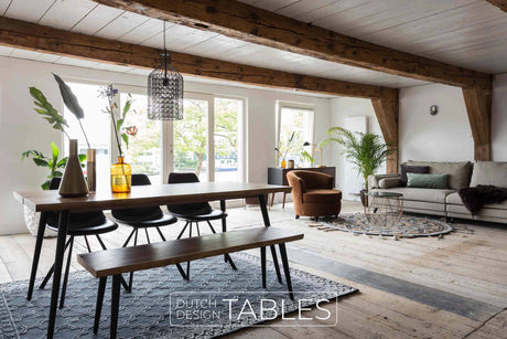 Tafel noten Dutchbone Alagon Dutch Design Tables