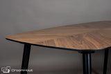 Eettafel noten Dutchbone Clover