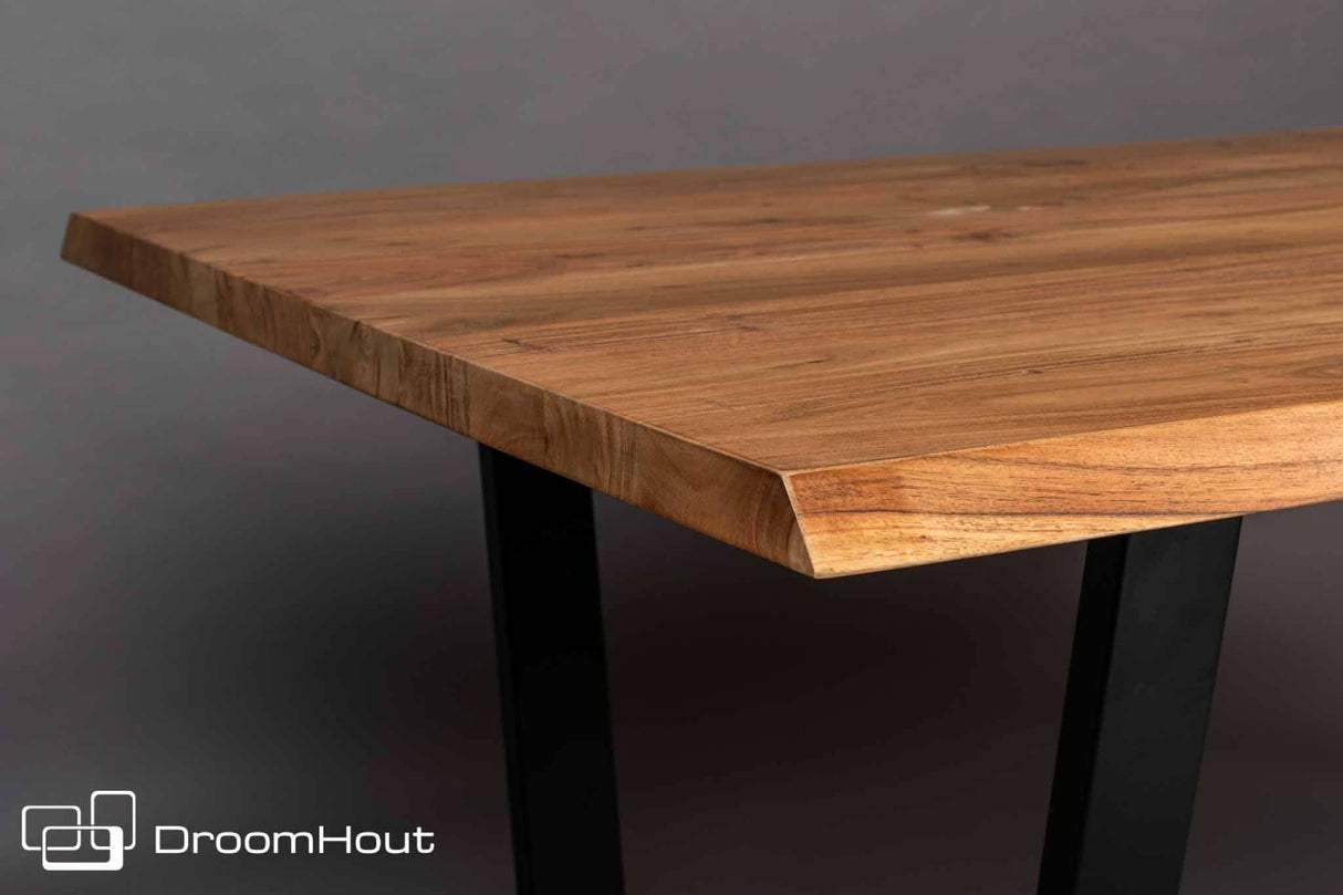 Eettafel Dutchbone Aka (ook met eetkamerbank)