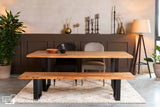 Eettafel Dutchbone Aka (ook met eetkamerbank)