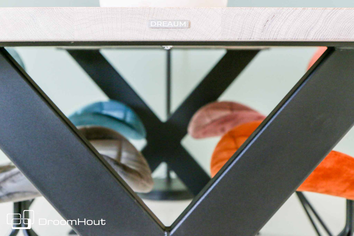 Eettafel DroomHout Grazioso - 200 cm x 90 cm - showroommodel