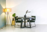 Tafel eiken Keijser en Co Big Top rond 3-poot Dutch Design Tables