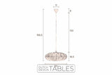 Hanglamp Dutchbone Bond Dutch Design Tables