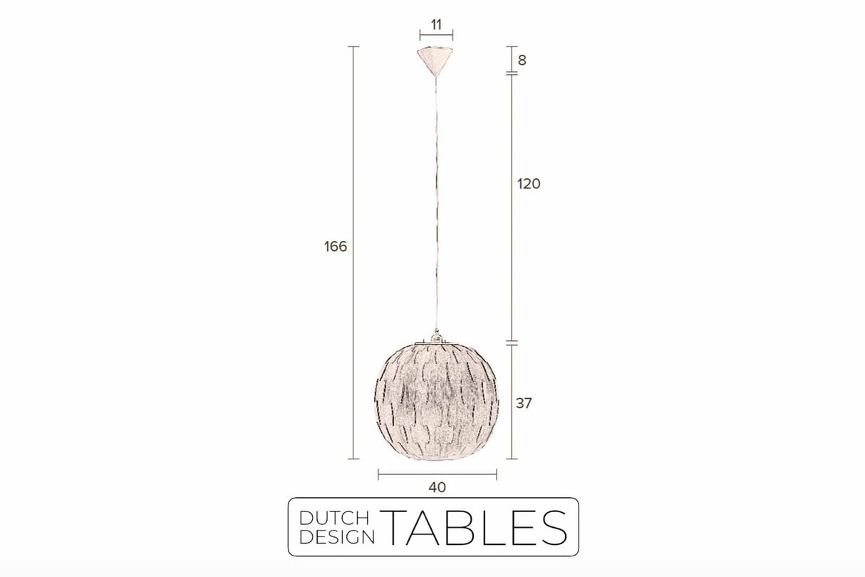 Hanglamp Dutchbone Bond Dutch Design Tables