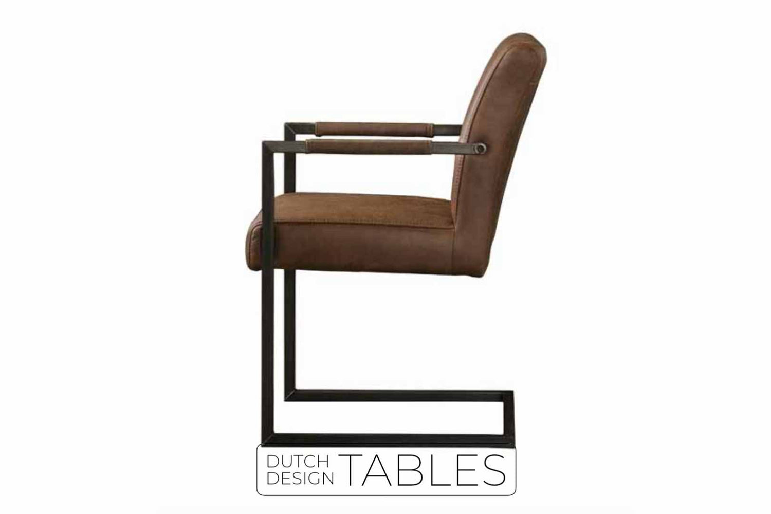 Stoel Tower Living Ferro met armleuning Dutch Design Tables