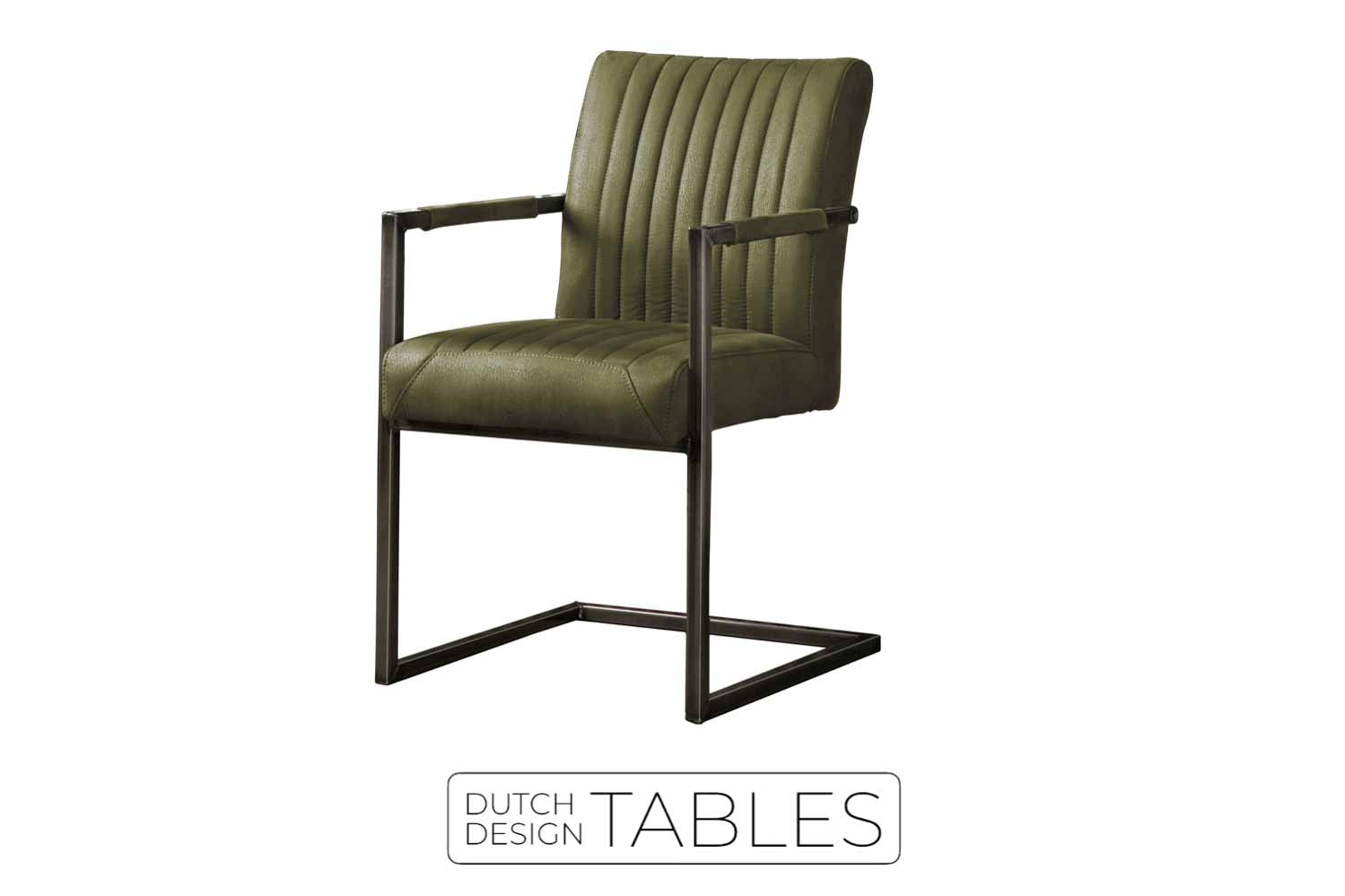 Stoel Tower Living Ferro met armleuning Dutch Design Tables