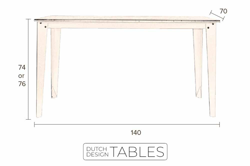 Tafel Dutchbone Scuola Dutch Design Tables