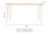 Tafel Dutchbone Scuola Dutch Design Tables