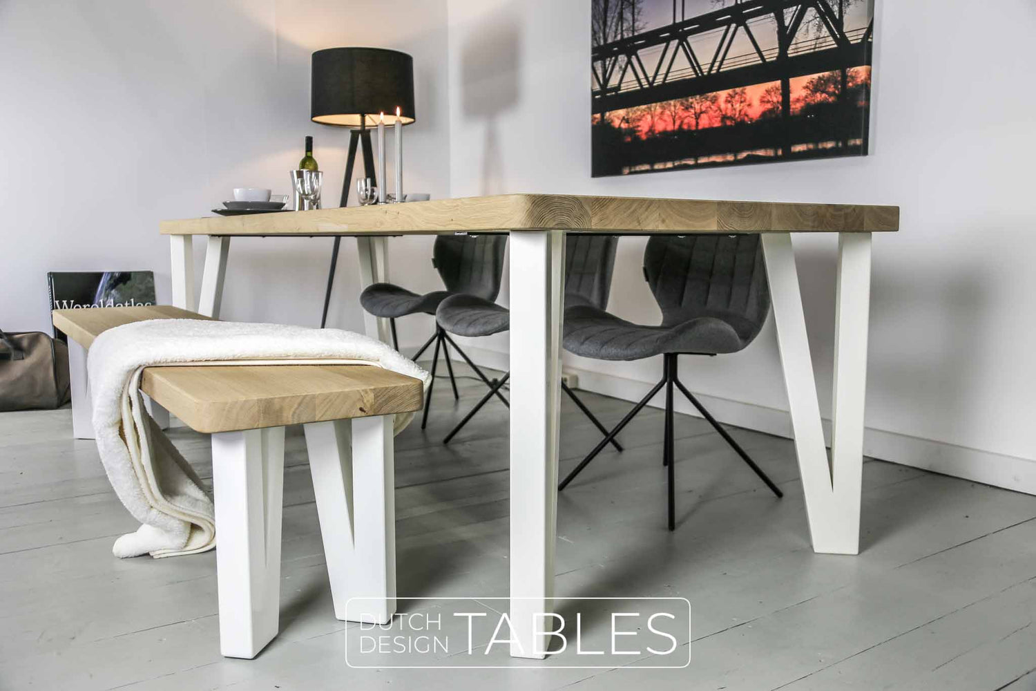 Tafel eiken DREAUM Elegante Dutch Design Tables