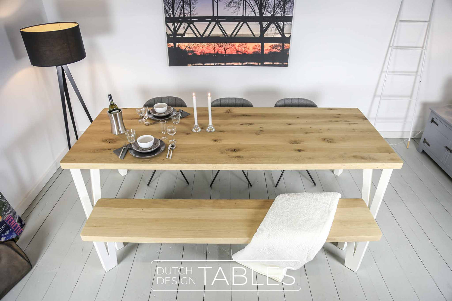 Tafel eiken DREAUM Elegante Dutch Design Tables