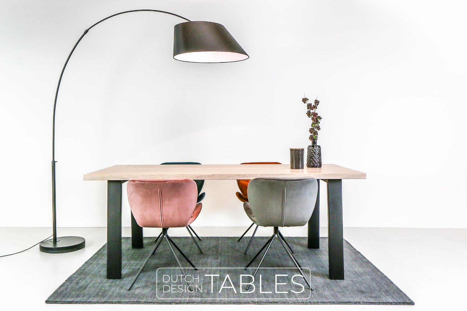 Tafel eiken DREAUM Trapezio Dutch Design Tables