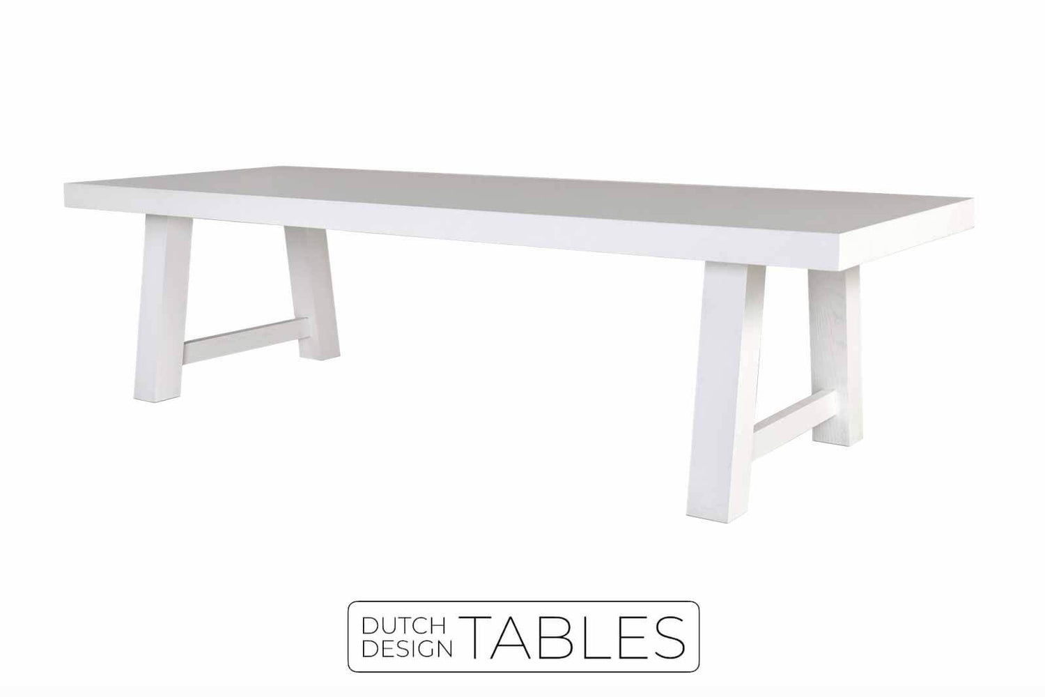 Tafel eiken Keijser & Co Big Top recht model Dutch Design Tables