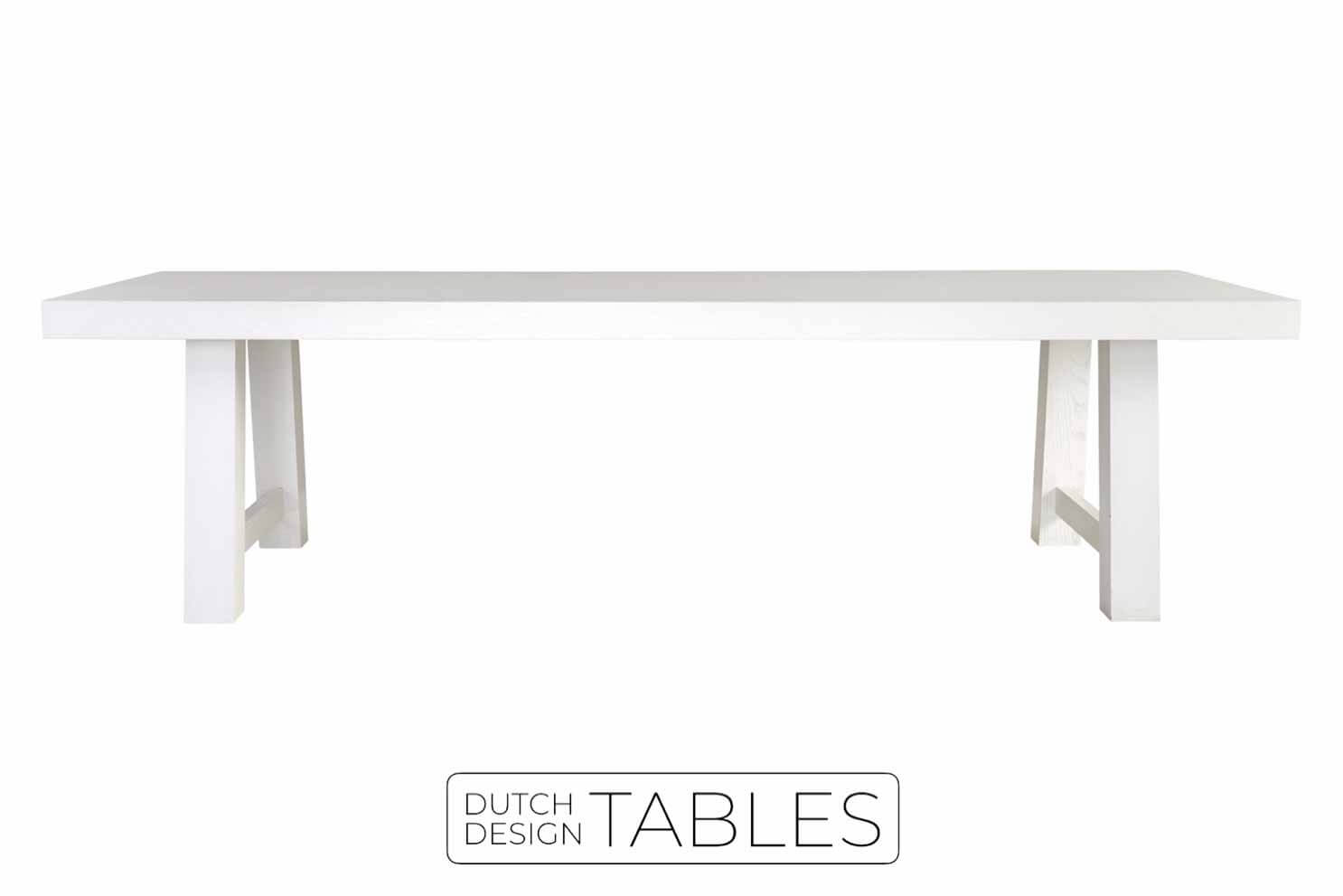 Tafel eiken Keijser & Co Big Top recht model Dutch Design Tables