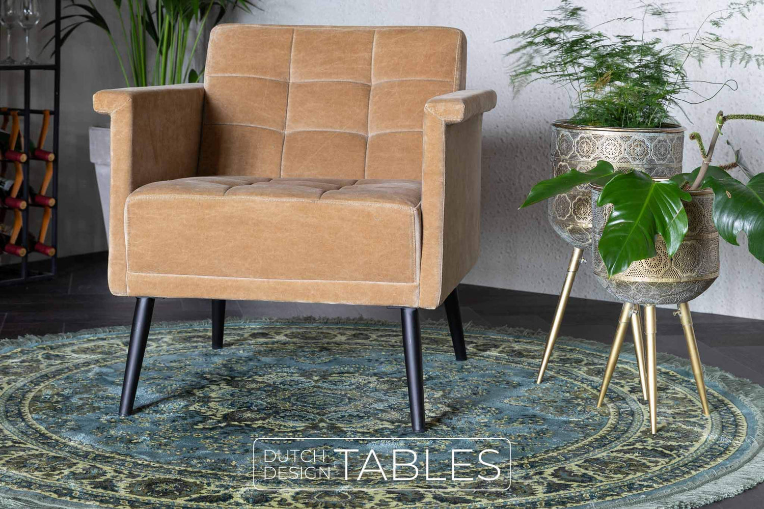 Vloerkleed Dutchbone Bodega Dutch Design Tables